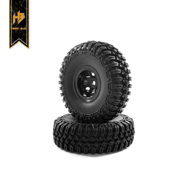 HBP #240081-CR-18 1.0 GRABBER M/T Tire Set （ Black Wheel ）
