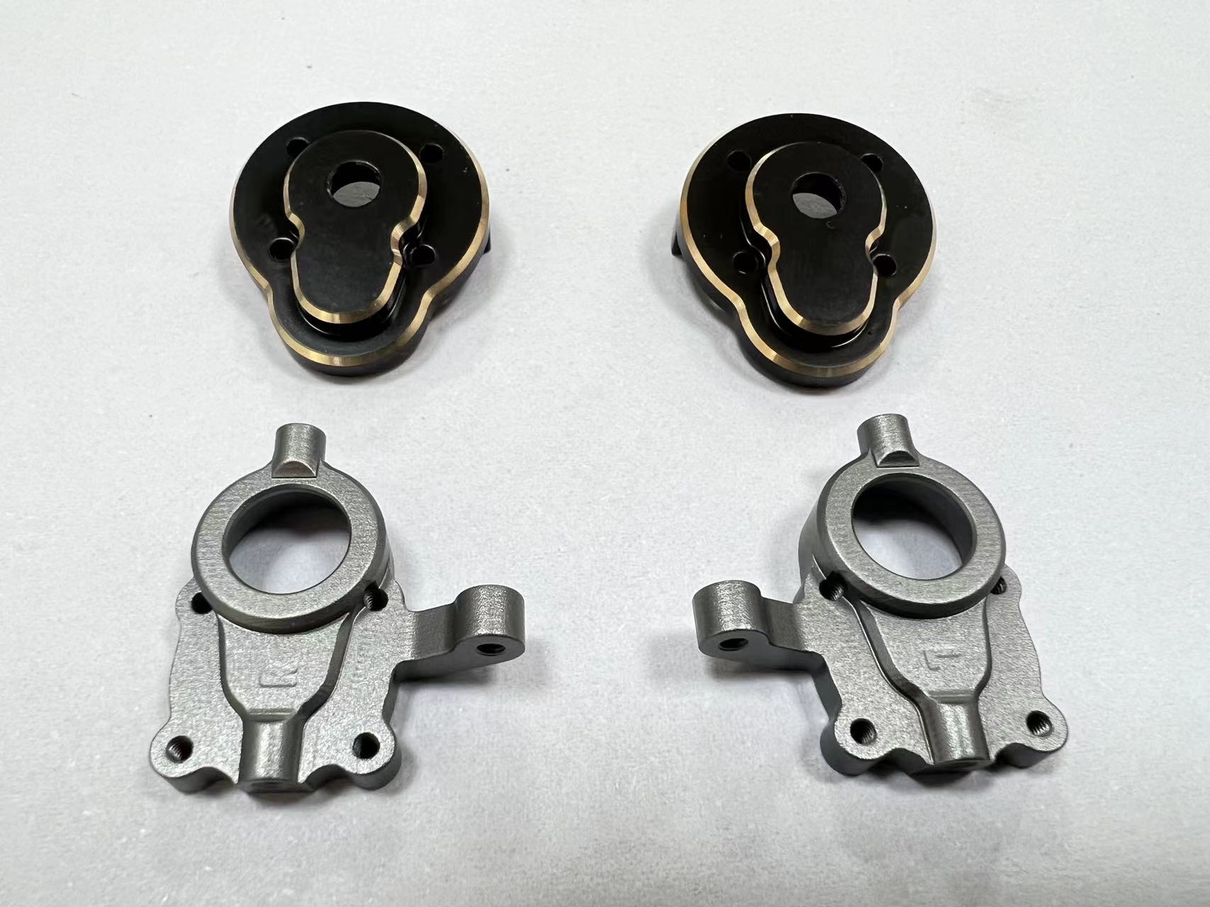 HBP #240294 &nbsp;&nbsp;CR-18P Machine Aluminum Front Portal Hub Set