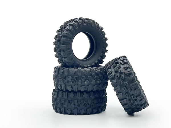 HBP #240395 &nbsp;1.2inch Mudder Tire ( 60mm ) Comp Compound