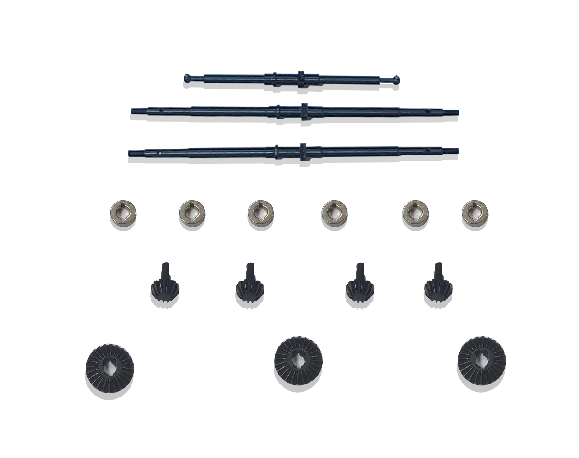 HBP #240340 &nbsp;&nbsp;&nbsp;CR-18 6*6 Axle Metal Gear Set
