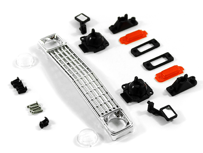 HBP #240160 &nbsp;&nbsp;CONVOY Body Light Mount Set(Chrome)