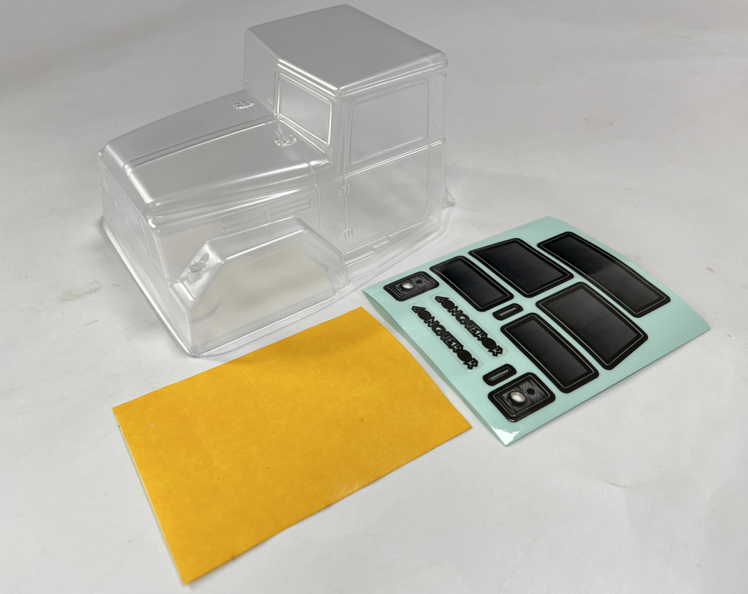 HBP#240170 &nbsp;Conqueror 6X6 LEXAN Body ( Clear )