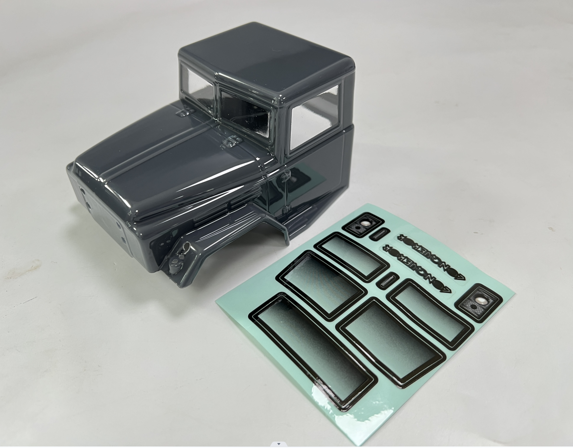 HBP #240167 &nbsp;Conqueror 6X6 LEXAN Body ( Grey )