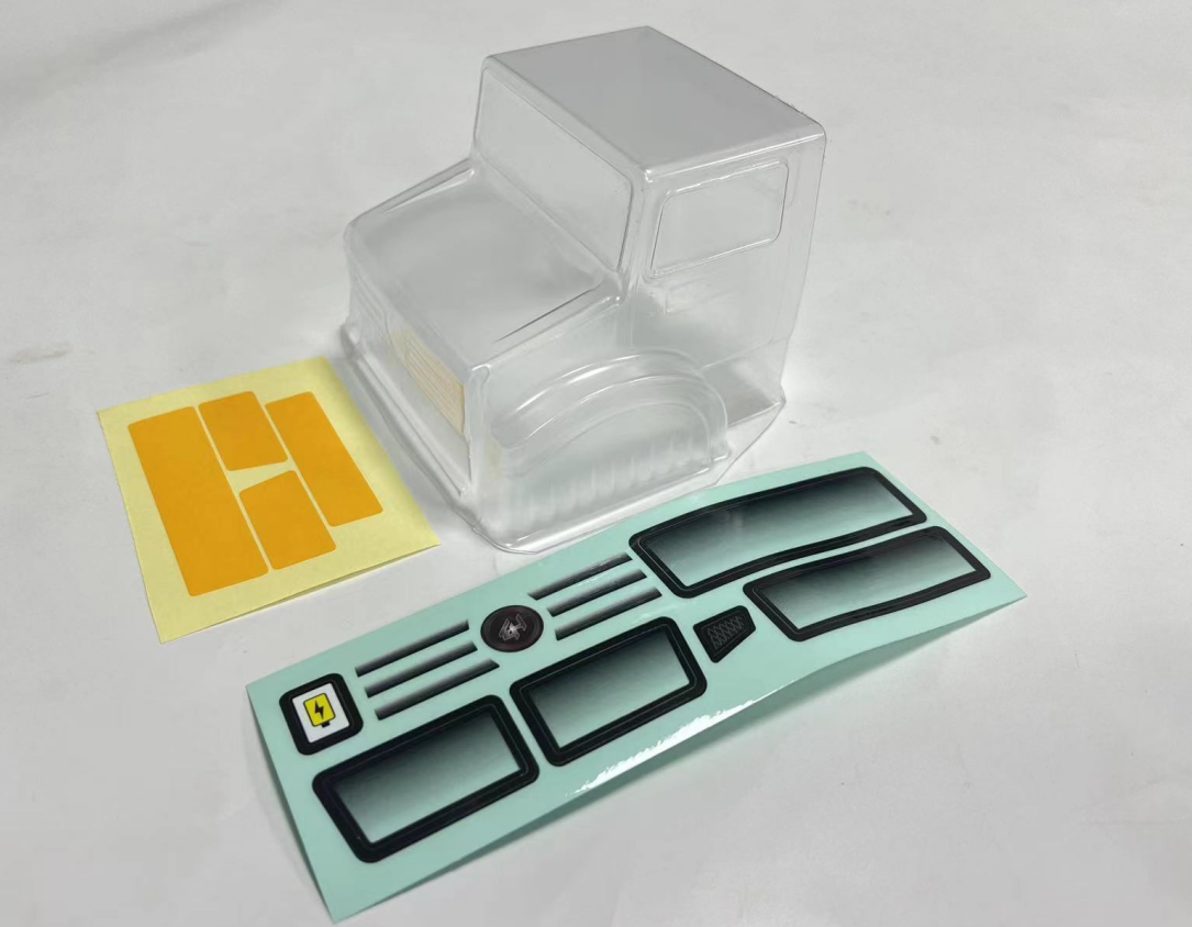 HBP #240252 &nbsp;&nbsp;T-Hunter Clear Lexan Body