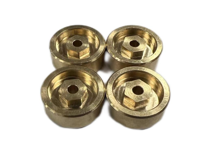 HBP #240287 &nbsp;&nbsp;Optional Machine Brass Wheel Hex